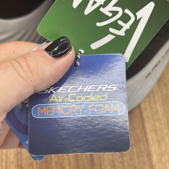 Skechers Men's Bounder Intread Slip On Shoes Black Orange Size Men's 10.5 NEW - Picture 11 of 11